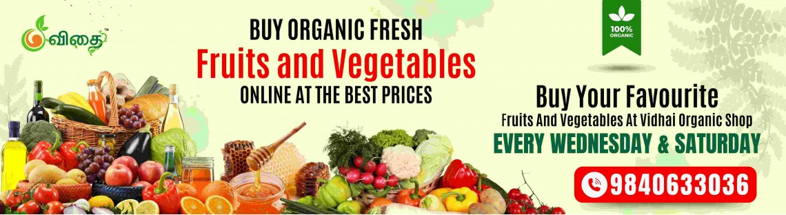 Buy orgainc frutis and vegetables